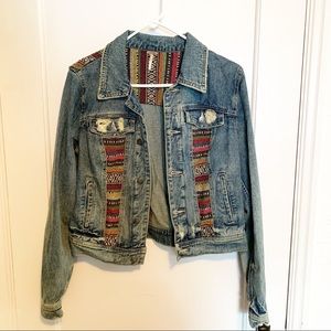 free people denim jacket